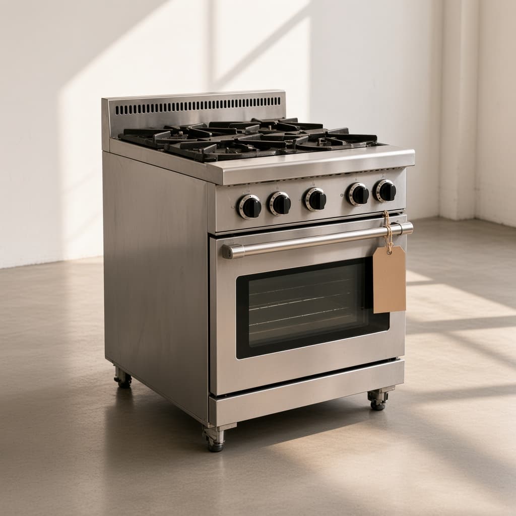 Bếp gas công nghiệp inox đã qua sử dụng